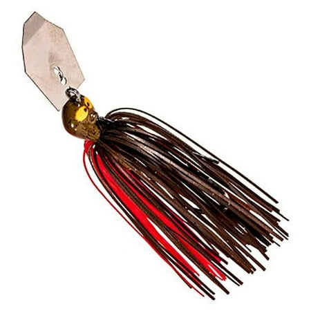 UPC: 0879044006442 | Z-Man CBCE12-10 0.5 oz Chili Dog Crosseyez Chatterbait Fishing Lure