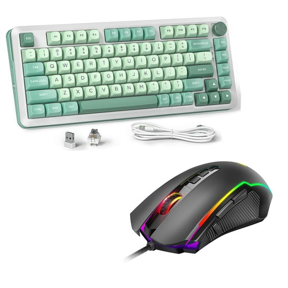 Redragon M910-K Gaming Mouse and K681 Wireless Mechanical Keyboard (Gasket Mounted)