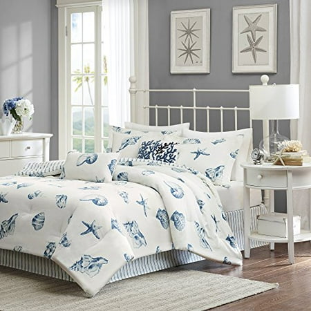 Harbor House Beach House Queen Comforter Set Blue Walmart