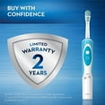 thumbnail image 6 of Oral-B Vitality Dual Clean Rechargeable Battery Electric Toothbrush with Automatic Timer, 1 ea, 6 of 7
