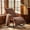 Coffee #2, variant on Flannel Recliner Pad for Chair Seat and Backrest Cushion Set | Warm Soft Thickened Cover for Home Office Nap | Rocking Chair Cushion with Full Coverage Non-Slip Design