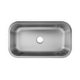 thumbnail image 2 of Sinber 30" x 18" x 5.5" Undermount Single Bowl Kitchen Sink with 18 Gauge 304 Stainless Steel Satin Finish MU3018S-ADA (Sink Only), 2 of 15