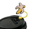 thumbnail image 2 of 10pc Dust Proof Splash Proof Straw Plug For Cup Accessories Spill Straw Stopper 8mm Straw Plug For Party Outdoor Camping Short Kids, 2 of 5