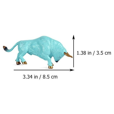 

Training Aid 12Pcs Adorable Cattle Figurine Crafts Kindergarten Lifelike Cattle Animal Model