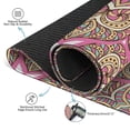 thumbnail image 3 of Mandala Mahjong Mat for Table, 31.5*31.5in Anti Slip American Mahjong Table Cloth, Noise Reduction, Neoprene Mah jongg Mat with Carrying Bag & 3 Dices, Mahjong Accessories Gift, Board Tile Games Mats, 3 of 7
