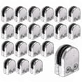 thumbnail image 1 of 20pcs Stainless Steel Glass Holder Glass Clamp, 1 of 5