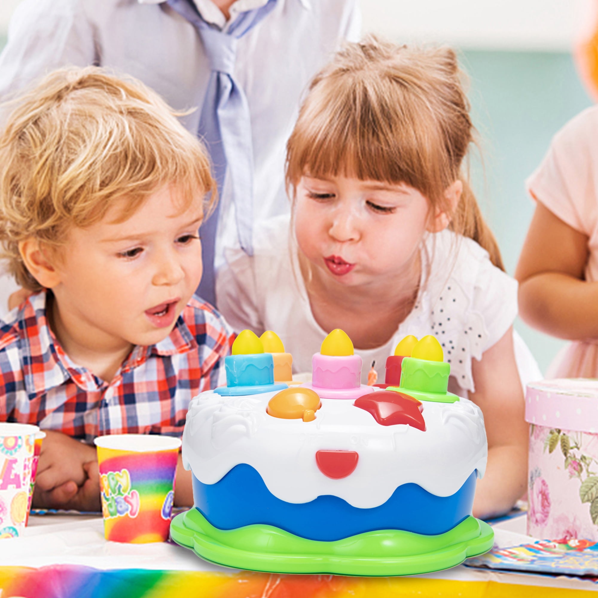 NK Baby Birthday Cake Toy with Candles 