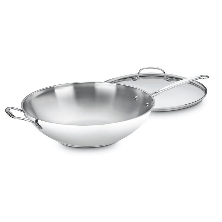 Cuisinart Chef's Classic Stainless 9-inch Open Skillet - 7199494