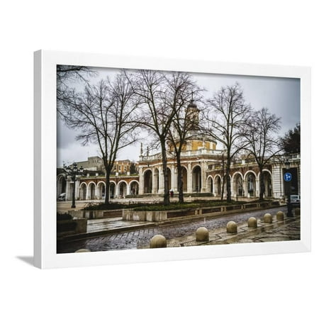 San Antonio Sites Church of San Antonio. Palace of Aranjuez, Madrid, Spain.World Heritage Site by UNESCO in 2001 Framed Print Wall Art By outsiderzone ()
