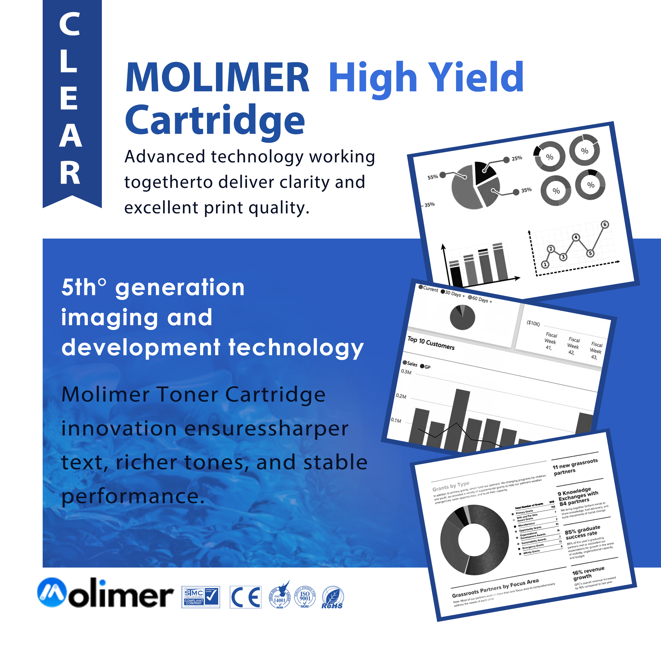 MOLIMER TN730/TN760 Toner Cartridges 2-Pack photo 2