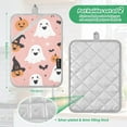 thumbnail image 6 of Yayeee Pot Holders Kitchen Heat Resistant with Pocket 7"x9.8" Cotton Oven Cooking Hot Pads, Pastel Pink Halloween, 6 of 7