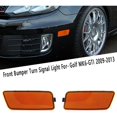 thumbnail image 2 of Carcasa de luz de posición lateral para parachoques de coche, bisel, luz de señal de giro para Golf MK6- 2009-2013 5K0945071 5K0945072, amarillo, 2 of 5