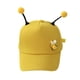 thumbnail image 3 of Tocado infantil de moda con diseño creativo de abeja, con antena de algodón y pelota saltarina (gorro de malla amarillo, ajustable, para niños de 3 a 9 años), 3 of 7