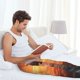 thumbnail image 5 of Balery Sunset Dancing Dolphin B Pantalones de pijama para hombre, pijama ultraligero, pantalón de descanso-XX-Large, 5 of 6