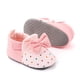 thumbnail image 1 of Zapatos De Bebé Niña Suela antideslizante Bowknot Baby Girl Shoe Cute Newborn Foot Wear (Dot Bow 13cm) Likrtyny Para Estrenar, 1 of 7
