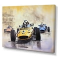 thumbnail image 2 of Designart Racing Wall art decor, Racing Wall Art, Vintage Formula Speedway Rush Racing Nostalgia , Extra large Modern Canvas wall art, 44x34 inches, 2 of 5