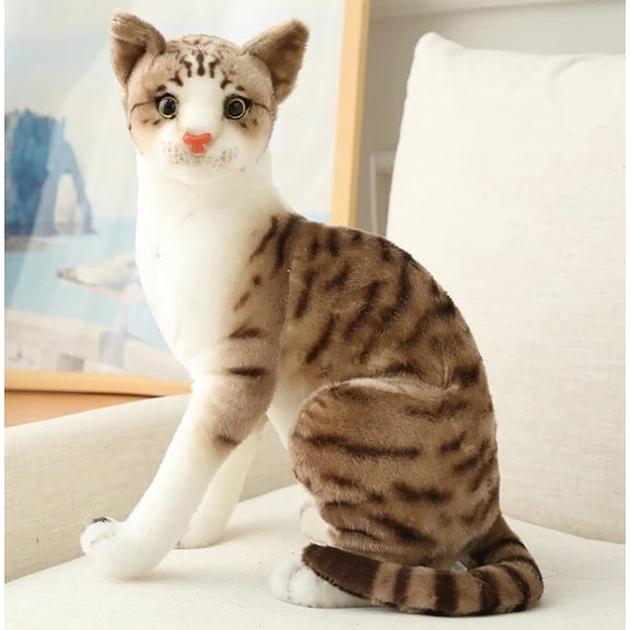 Shorthair Cat 13 Inch Stuffed Animal Plush Toys Toddler Doll Kids Gifts