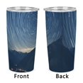 thumbnail image 4 of 20oz Insulated Stainless Steel Tumbler,Galaxy Star Outer Space Double Wall Vacuum Travel Coffee Mug, 4 of 8