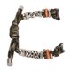 thumbnail image 3 of Pulsera de repuesto para reloj inteligente, elegante banda elástica de nailon tejida a mano para Xiaomi Mi Band 8, camuflaje forestal, 3 of 5