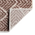 thumbnail image 7 of Unique Loom Eco Trellis Collection Area Rug - Osage (2' x 8' Runner Dusty Rose/Ivory), 7 of 7
