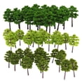 thumbnail image 1 of de Tren Modelo 120pcs 1: 250 árboles de árboles de árboles Sunnimix Árboles de paisaje micro, 1 of 8