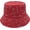 Red 1#, variant on Women Men Bling Bucket Hat Girls Shiny Rhinestone Fisherman Sun Hat Glitter Sequin Cap Outdoor Travel Party Beach