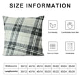 thumbnail image 5 of BANET  Buffalo Check Decorative Throw Pillow Covers, Farmhouse Plaid Cushion Covers Rustic Retro Decor for Couch Sofa Living Room White, 5 of 5