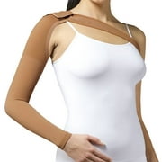 Tonus Elast Lymphedema Post Mastectomy Compression Arm Sleeve w/ Shoulder Strap Medical Class II 23-32 mmHg - L