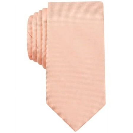 Perry Ellis TANGERINE Men's Oxford Solid Tie, O/S