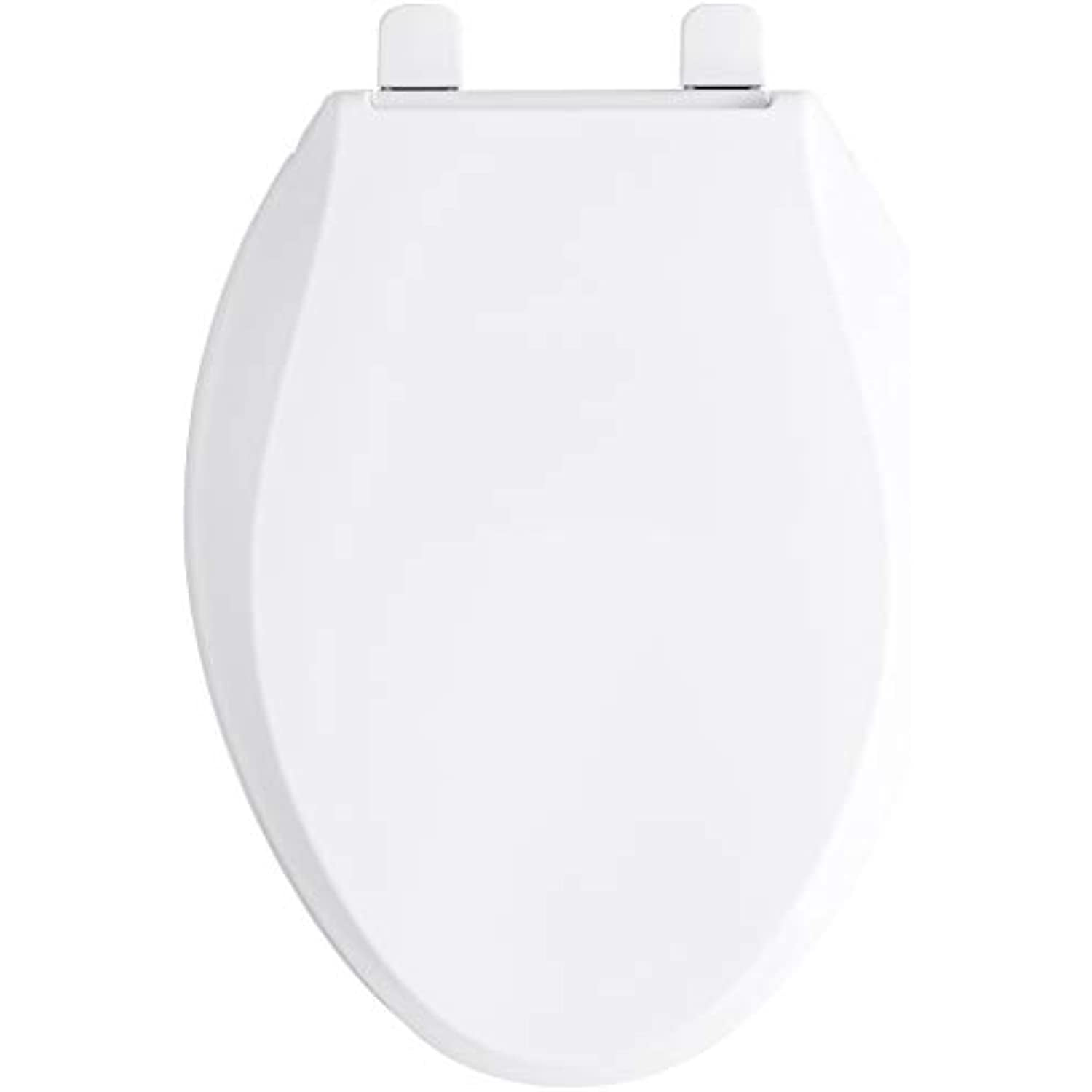 Kohler Cachet Slow Close Elongated White Plastic Toilet Seat