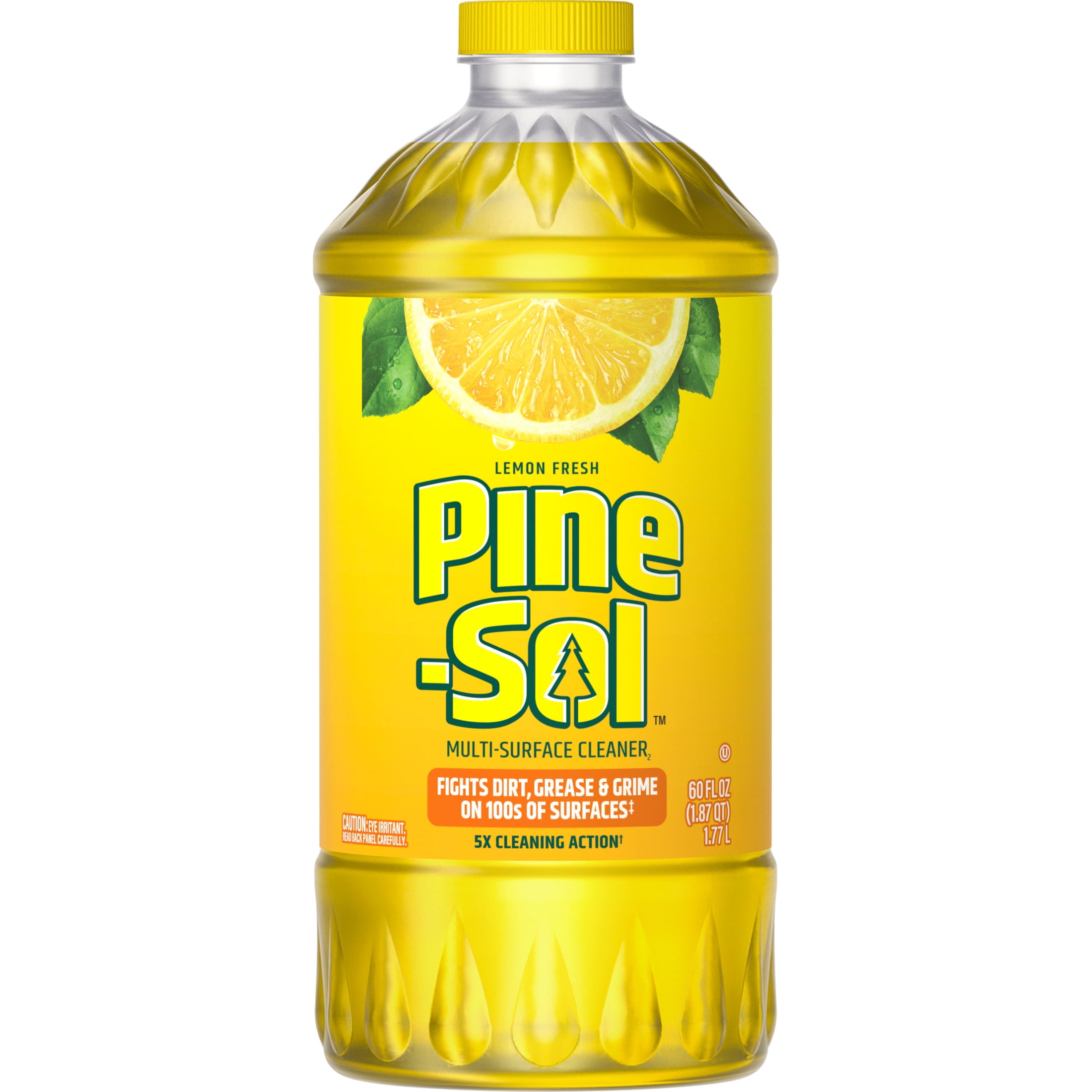 (3 pack) Pine-Sol Multi-Surface Floor Cleaner, Lemon Fresh, 60 Fluid Ounces