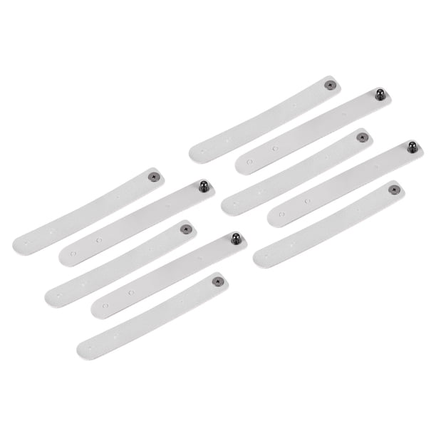 Organizador de Cable de cuero PU Unique Bargains Paquete de 10