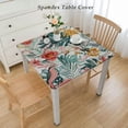 thumbnail image 2 of nygtbtfer  Rectangle Flannel Back Vinyl Tablecloth, , Palm Springs Tropical, Indoor/Outdoor Vinyl Table Cloth, Floral Design, 2 of 7
