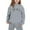 #4_Grey, variant on SUXIAN Girls Pajamas Outfits Hoodies Letter Print Sweatshirt Stylish and Comfortable Everyday Wear for Ages 2 to 16 #3_Brown 2-3 Years