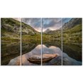 thumbnail image 2 of Mountain Lake over Skok Waterfall - Extra Large Seashore Canvas Art, 2 of 3
