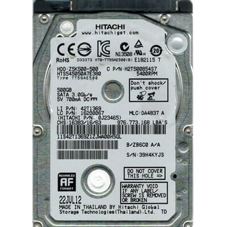 HGST HTS725050A7E630 P/N: 0J32835 MLC: DA5337 500GB China