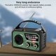 thumbnail image 2 of Radio Recargable AM/FM Emergencia 16000 MAh Con Alarma SOS LED Power Bank para Campamento Supervivencia, 2 of 9