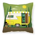 thumbnail image 1 of "Treasures Greatest Adventure Retro Camper Tela Almohada decorativa, multicolor, 18 x 18" Caroline's Treasures BB5478PW1818, 1 of 1