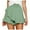 Green, variant on NAFUU Shorts for Women Trendy Skorts Skirts Women Fashion Mini Skirt Flowy Cotton Linen High Waisted Shorts Summer Beach Shorts Beach Summer Shorts