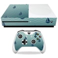 thumbnail image 1 of MightySkins Carbon Fiber Skin for Microsoft Xbox One S - Smooth Sailing | Protective, Durable Textured Carbon Fiber Finish | Easy to Apply, Remove, and Change Styles | Made in The USA, 1 of 3