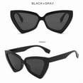 thumbnail image 2 of Cat Eye Sunglasses Women New Fashion Style Triangle Shades Clear Candy Color Eyewear Vintage Sun Glasses For Women Fashion, 2 of 12