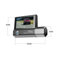 thumbnail image 1 of 1080p Camera Driving Recorder, Front And Rear, Automatic Loop Video Recording, Motion Monitoring, 1 of 8