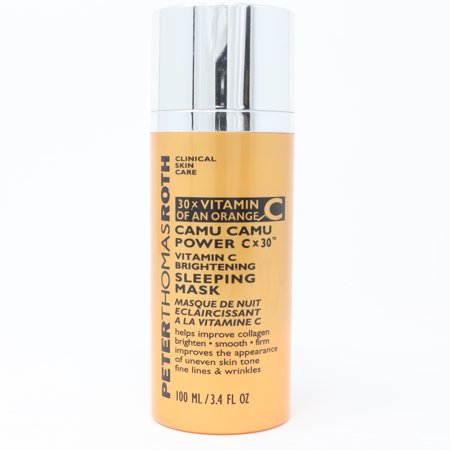 Peter Thomas Roth Camu Camu Power C X 30 Vitamin C Brightening Sleeping Mask 3.4oz New Without Box