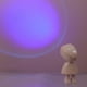 thumbnail image 5 of 1set Puesta de sol Proyección Lámpara Mini Robot Shape Atmosphere Light Home Home Vibe Lamp, 5 of 6