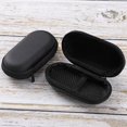 thumbnail image 6 of Headphone Bag Oval Headphone Storage Box Data Cable Packaging Box Bluetooth Headphone Storage Bag Flat, 6 of 8