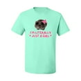 thumbnail image 2 of Wild Bobby I'm Literally Just a Girl Funny Deep Fried Brain Rot Hamster Meme Men Tee, 2 of 6