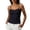 Black, variant on Women's Camisole Tank Top Undershirt Spaghetti Strap Basic Camisoles