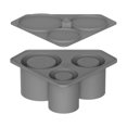 thumbnail image 2 of Ice Large Size Ice Molds With Leak Proof Removable Lid Ice Tray And For Cocktail Whiskey Stackable Flexible Ice Deals Of The Day Clearance, 2 of 8