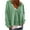 Green, variant on Lindreshi Cardigan Sweaters for Women Fashion Women V-Neck Buttons Casual Stretchy Knitted Sweater Cardigan Coat
