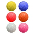 thumbnail image 1 of Visland 4 Pack Foam Golf Balls Practice Golf Balls Realistic Feel Limited Flight Training Sport Ball Elastic Foam Balls for Indoor Outdoor Use, 1 of 7